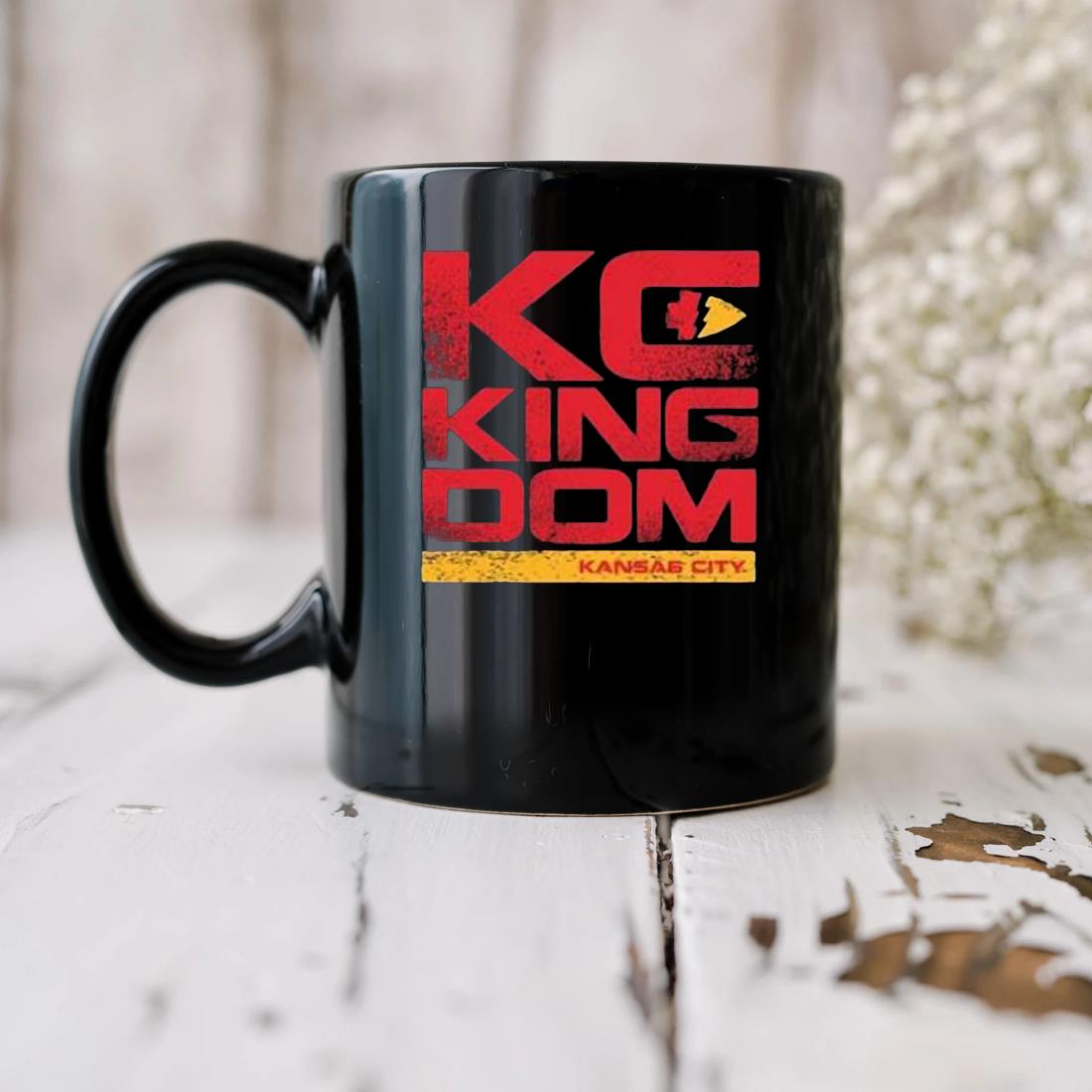 Kc Kingdom Chiefs Red Kingdom Kansas City Mug