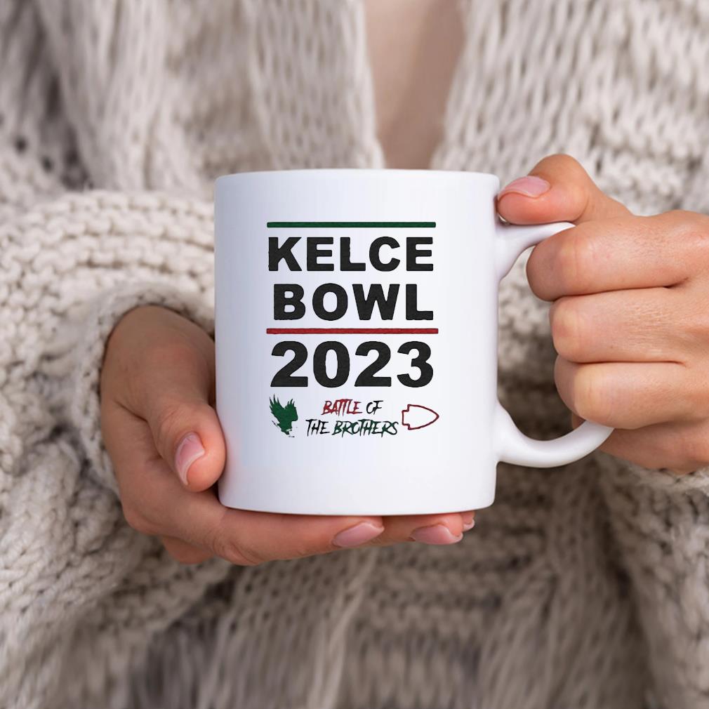 Kelce Bowl 2023 Battle Of The Brothers Mug hhhhh