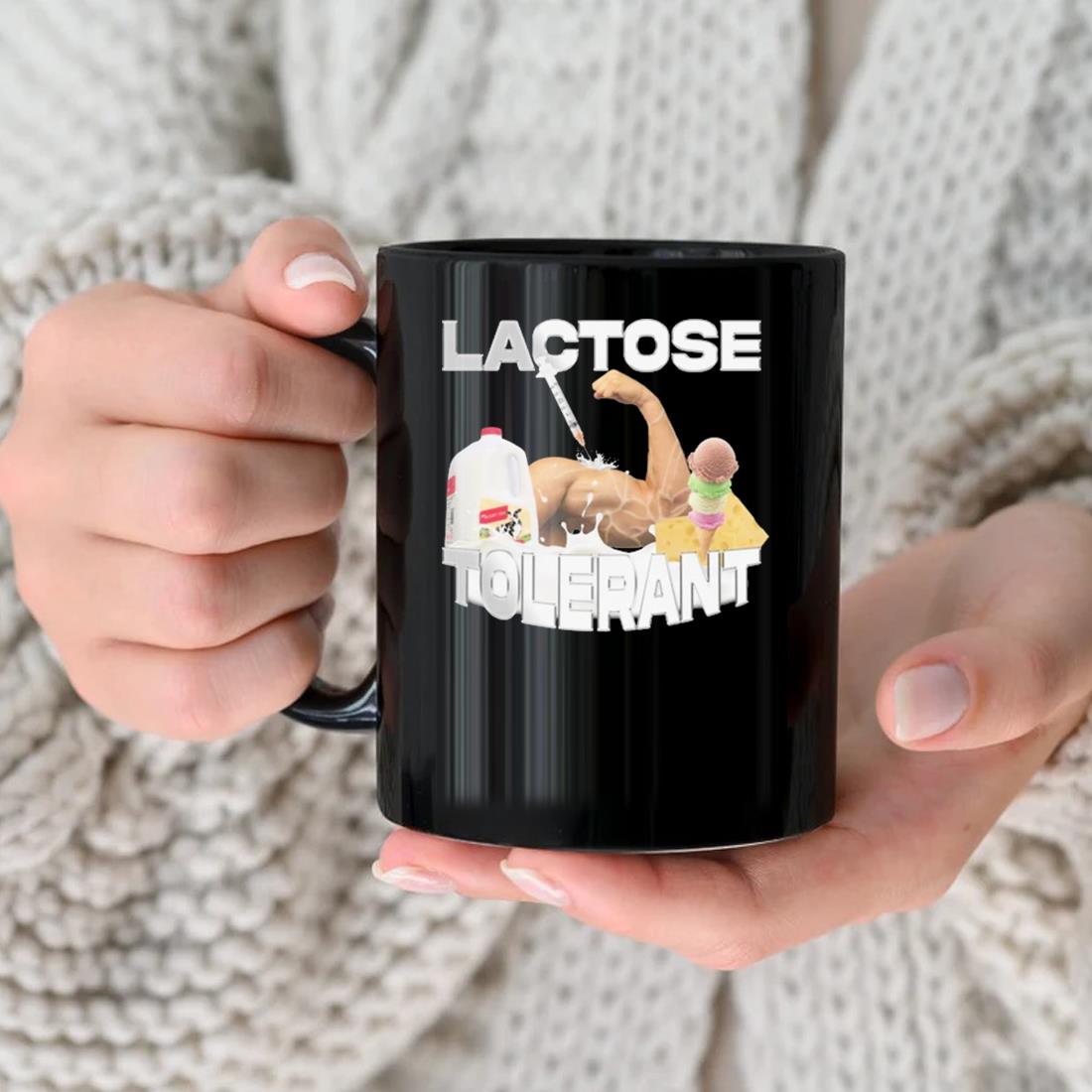 Lactose Tolerant Strong Mug nhu