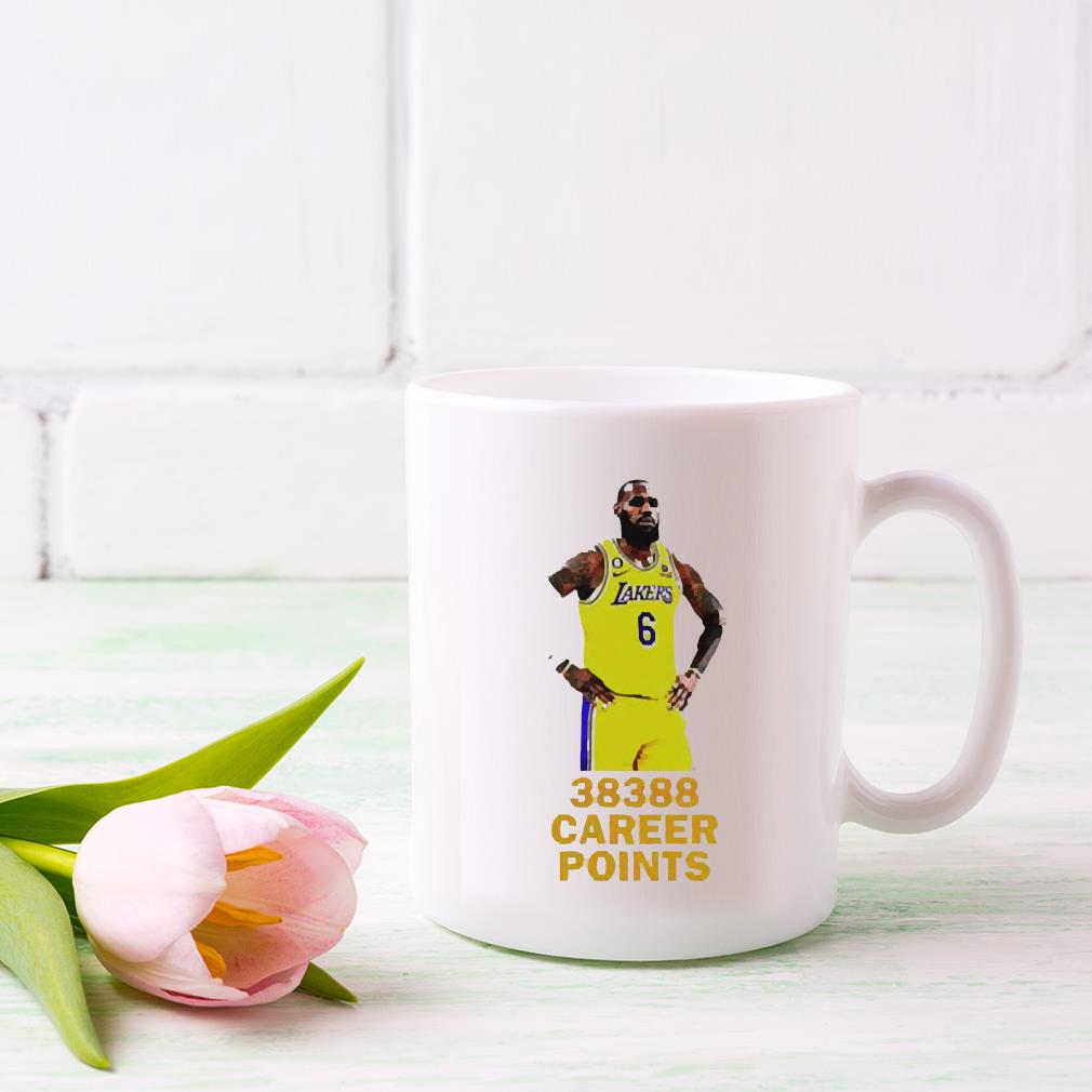 Lebron James Los Angeles Lakers 38388 Career Points Mug