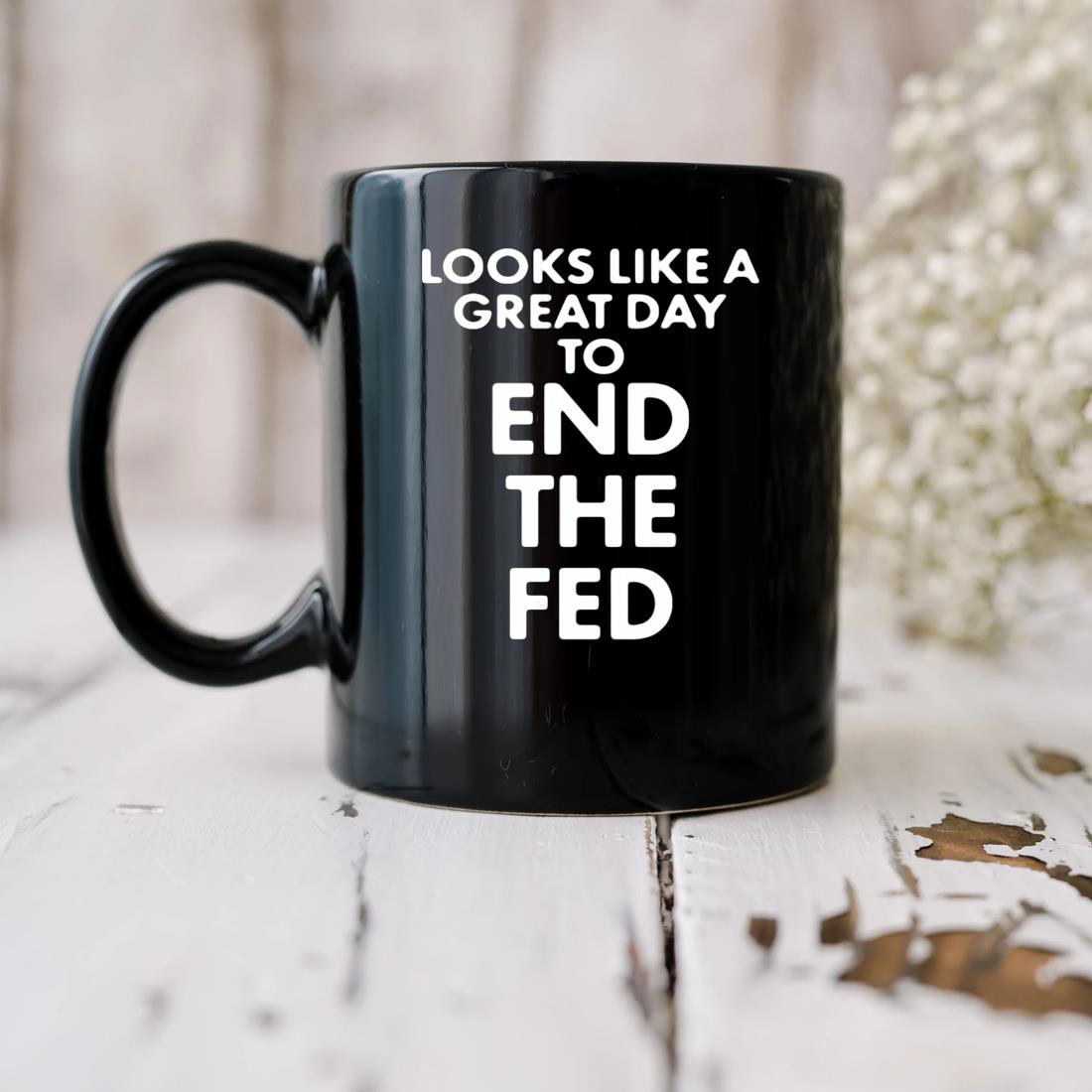 Looks Like A Great Day To End The Fed Mug