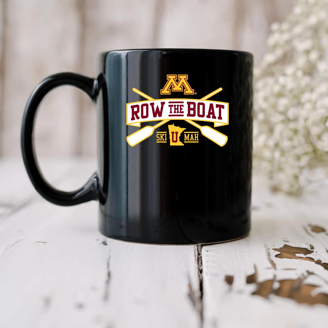 Official Maroon Minnesota Golden Gophers Hometown Collection Boat Gift Mug