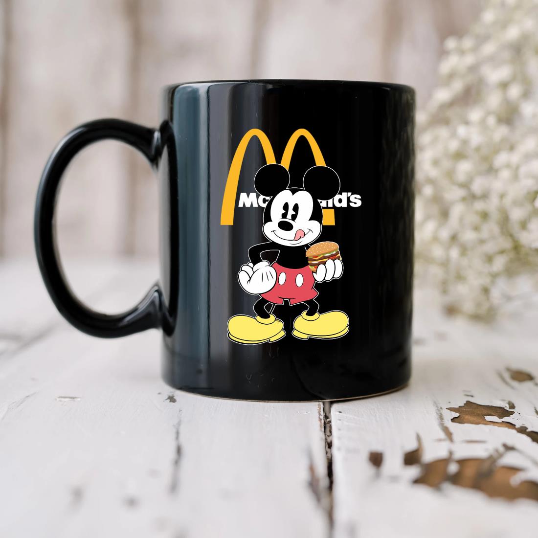 Official Mickey Mouse Mcdonald's Logo Mug