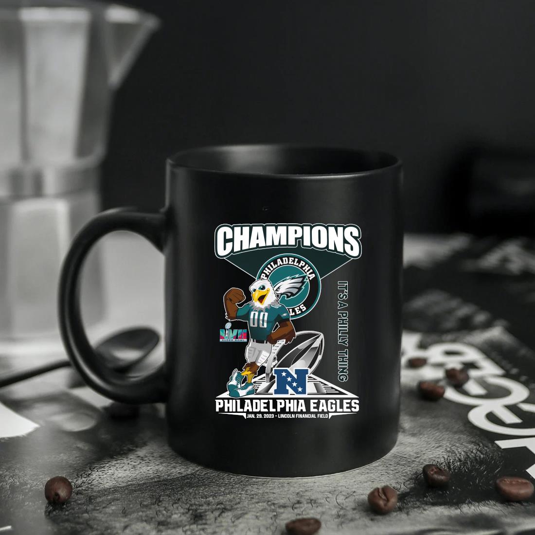 Philadelphia Eagles NFC Champions Super Bowl LVII Svg