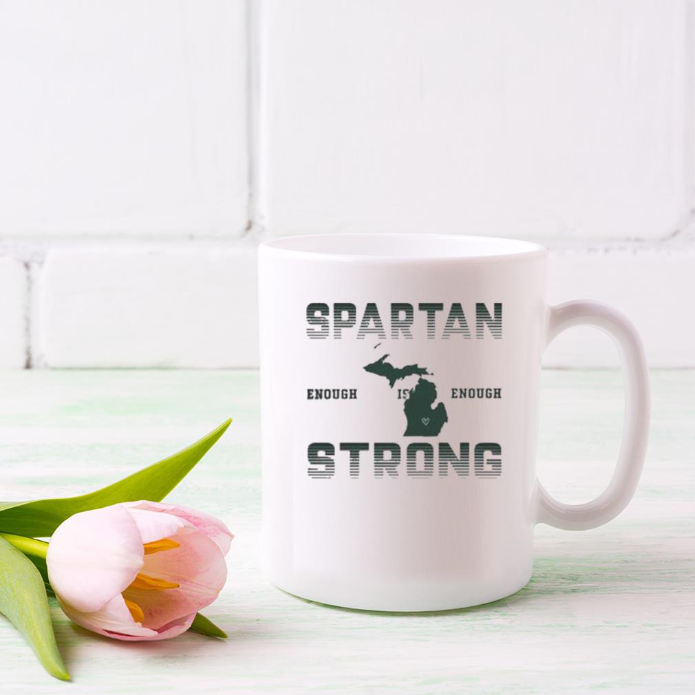 Official Spartan Strong Enough Is Enough Mug
