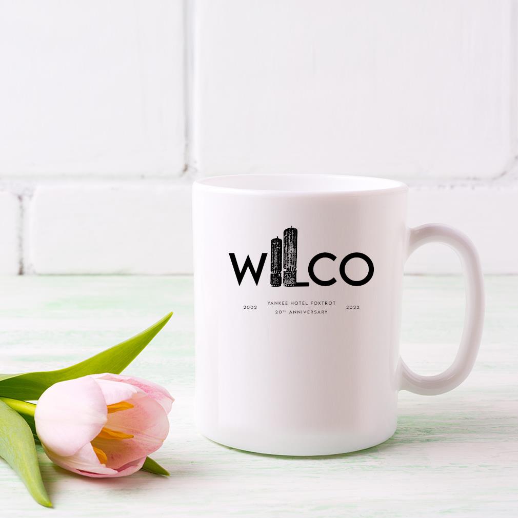 Official Wilco Marina Towers 2022 Tour 20 Anniversary 2002 2022 Yankee Hotel Foxtrot Mug