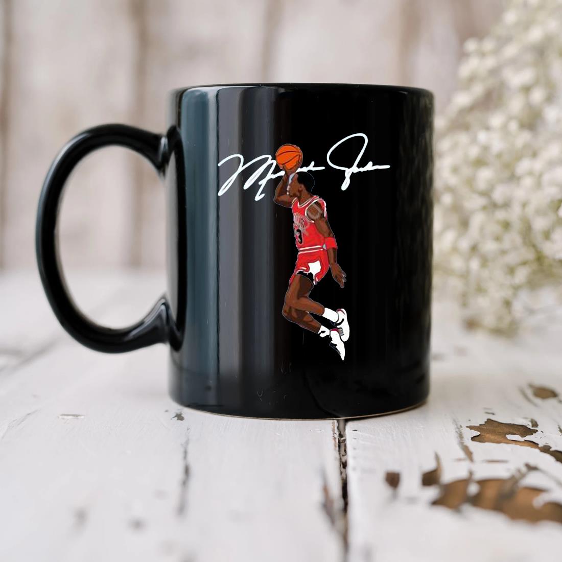 Old School Rookie Michael Jordan Mug