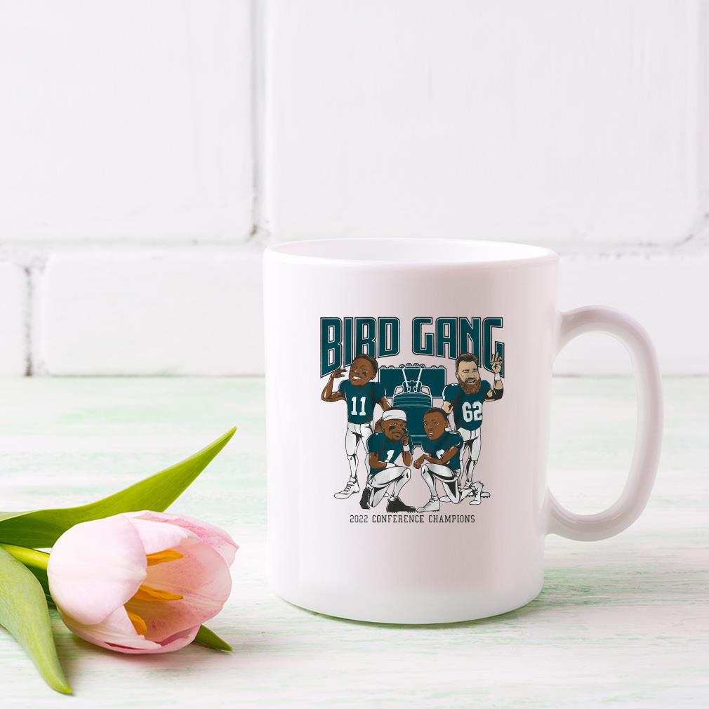 Philadelphia Bird Gang 2022 Conference Champions Caricatures Mug
