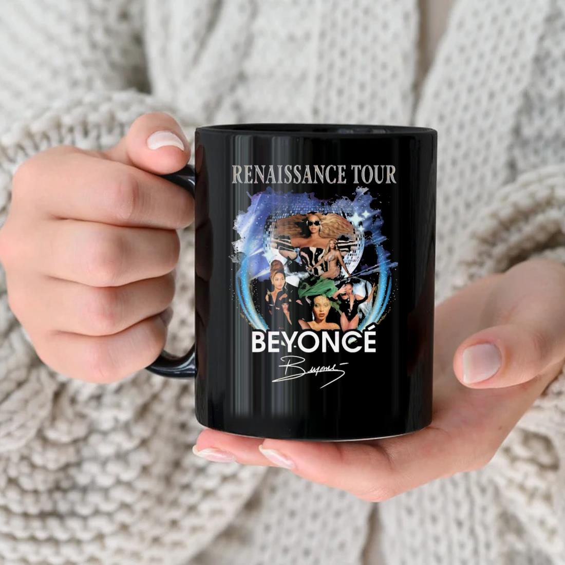 Renaissance Tour Beyonce Signature Mug nhu