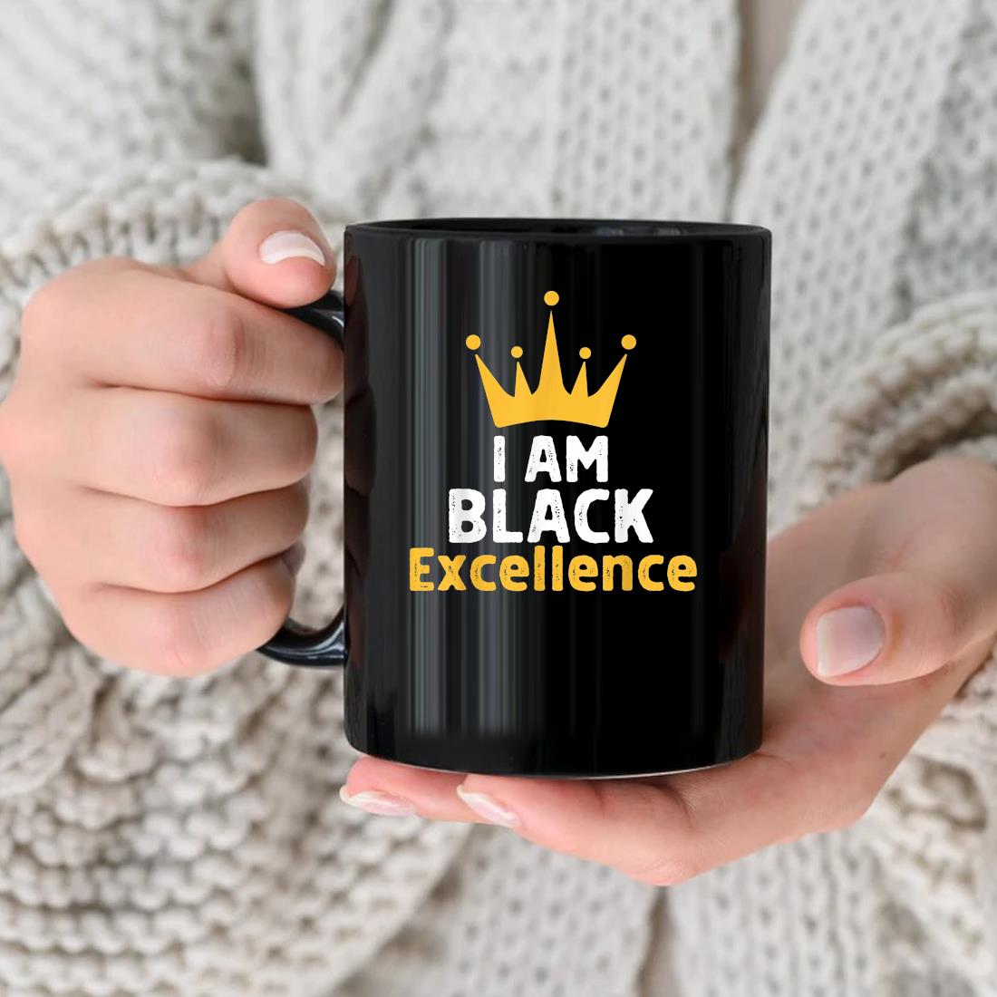 Retro Vintage Black Excellence African Pride History Month Mug nhu