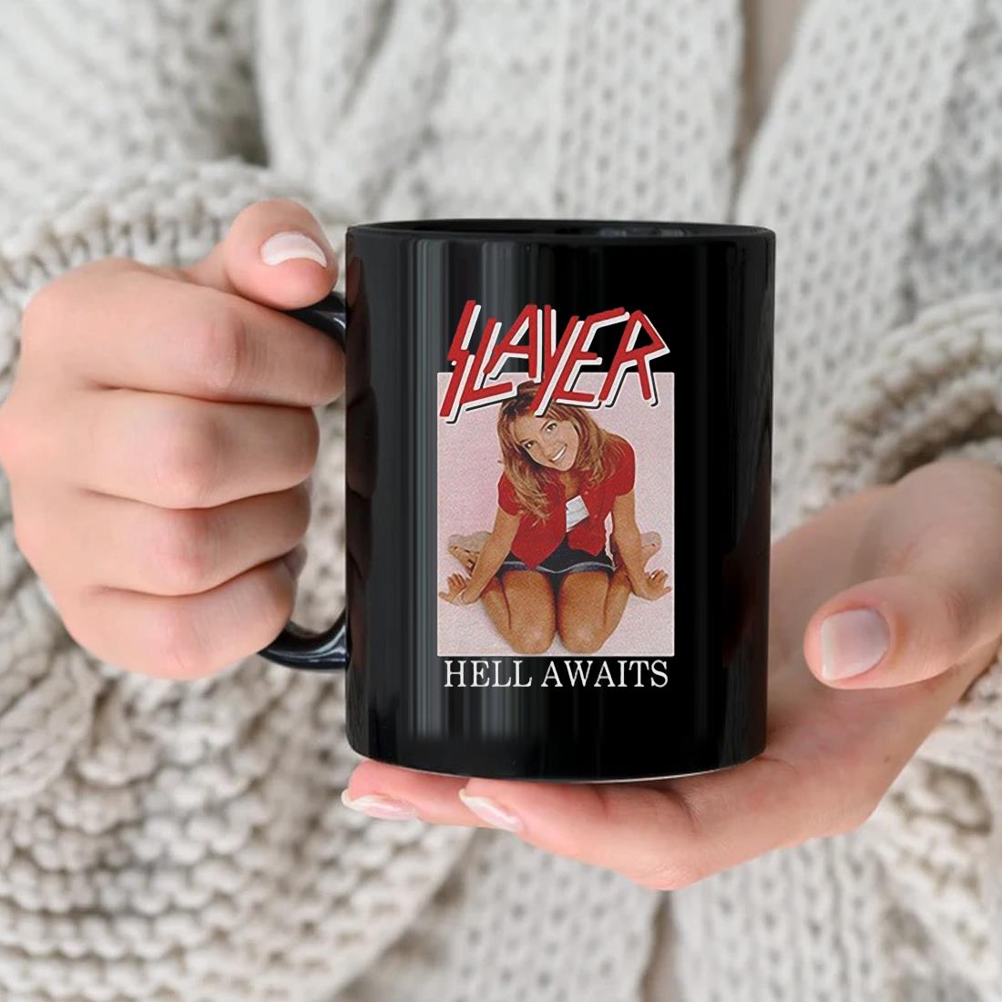 Slayer Hell Awaits Britney Spears 2023 Mug nhu