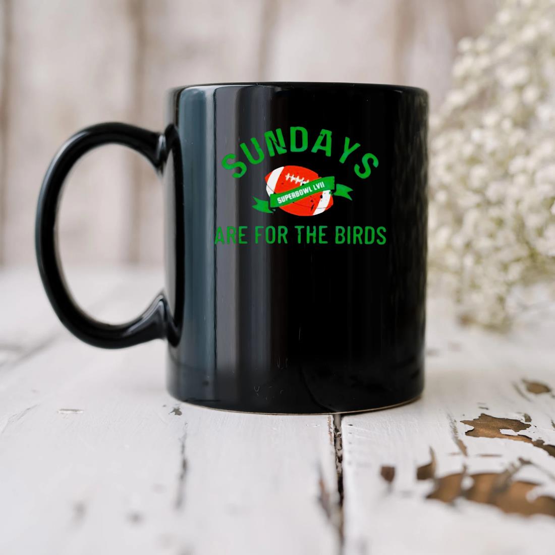 Sundays Are For The Birds Football Superbowl Lvii 2023 Football Mug