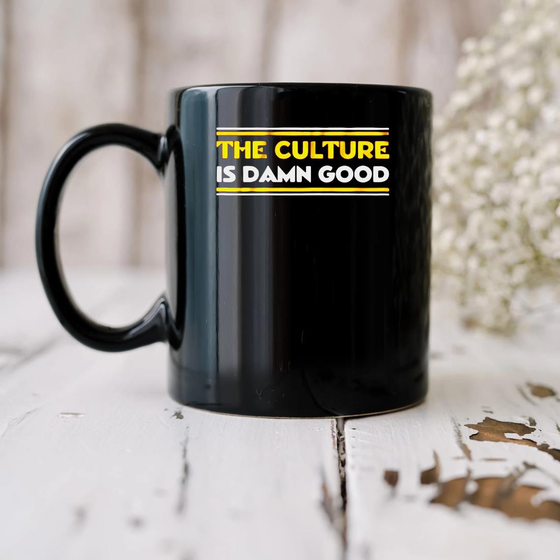 The Culture Is Damn Good Washington Football Mug