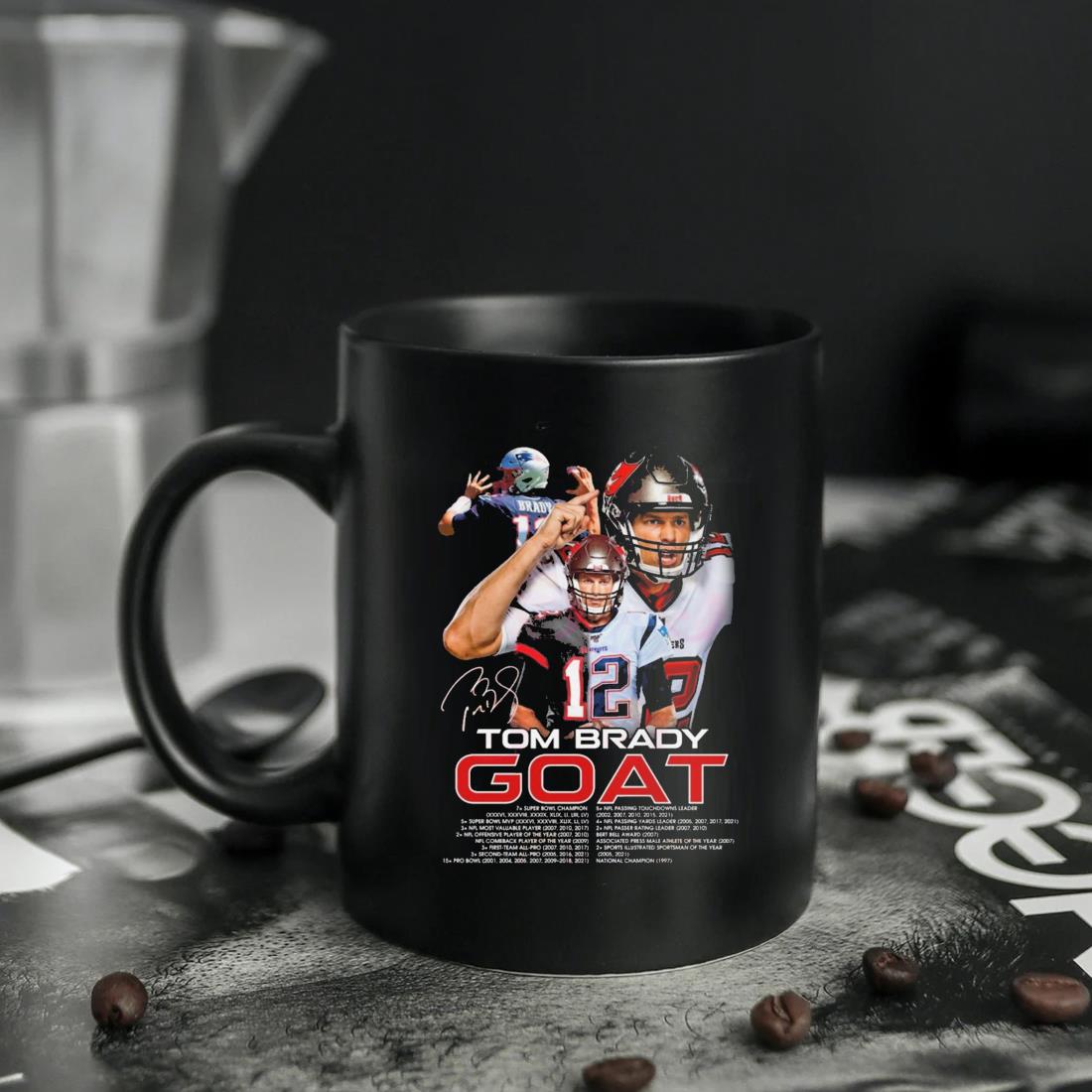 Tom Brady Goat 2022 Signature shirt, hoodie, sweater, long sleeve and tank  top