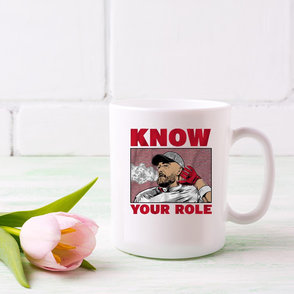 Travis Kelce Know Your Role Mug