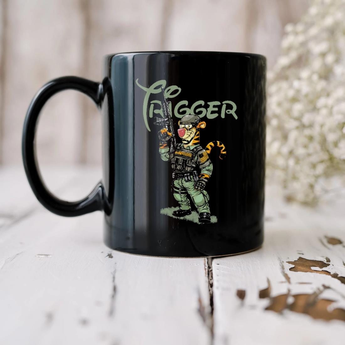 Trigger Military Tiger Mug