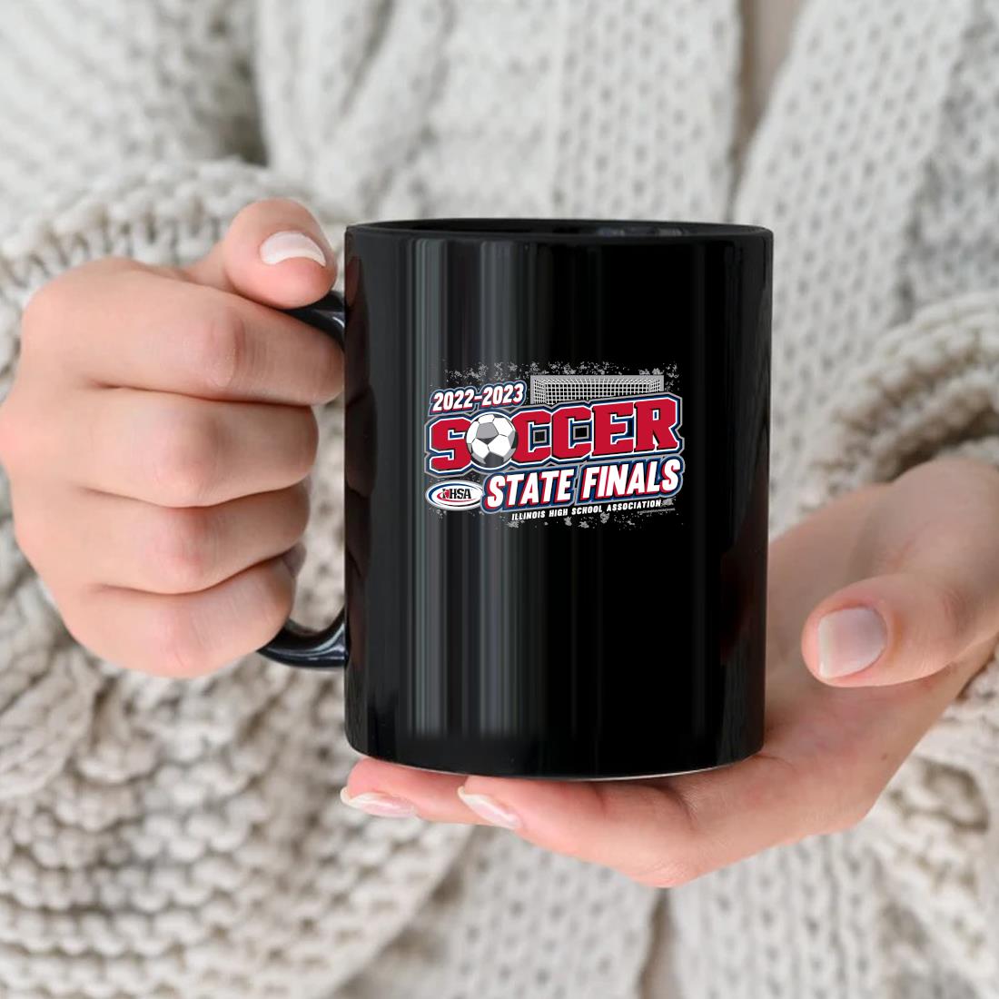 2022-2023 Soccer State Finals Illinois High School Association Mug nhu