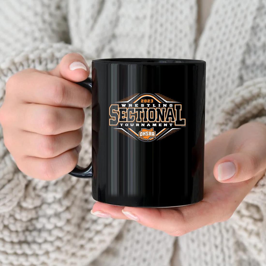 2023 Wrestling Sectional Tournament Mug nhu
