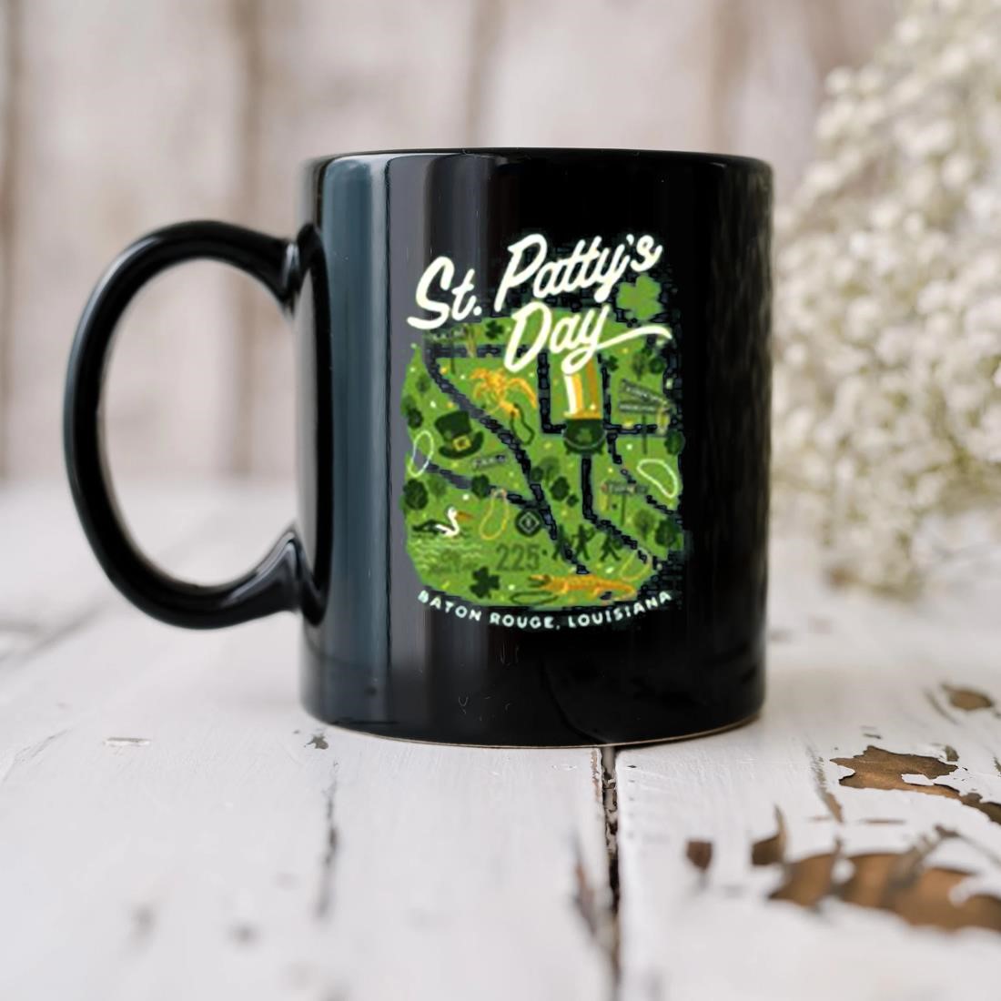 Baton Rouge St. Patrick's Day Mug