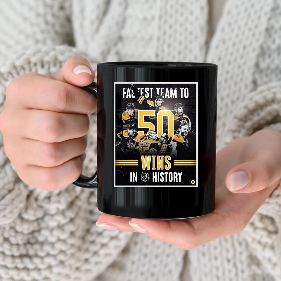Boston Bruins Fastest Team To 50 Wins In Nhl History Mug nhu.jpg
