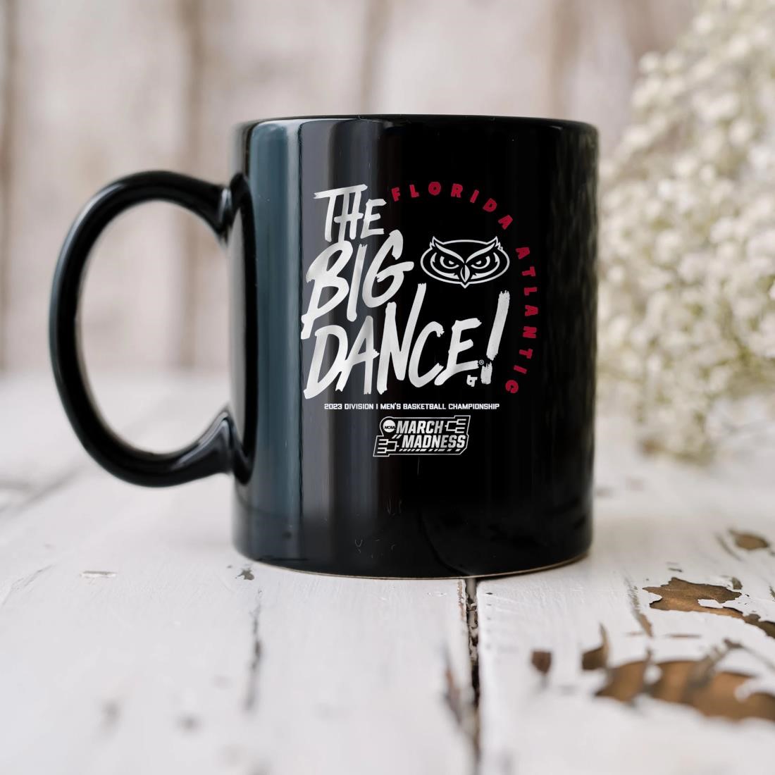 Florida Atlantic Owls The Big Dance 2023 Division I Men's Basketball Championship Mug