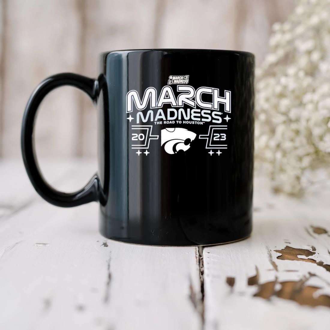 K-state Wildcats 2023 March Madness The Road To Houston Mug