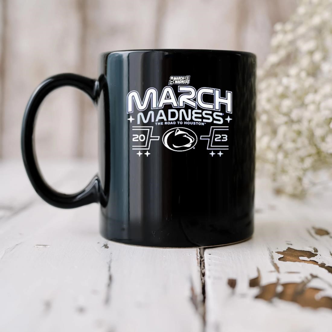 Penn State Nittany Lions 2023 March Madness The Road To Houston Mug