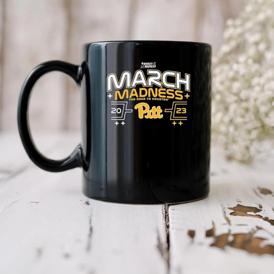 Pitt Panthers 2023 March Madness The Road To Houston Mug