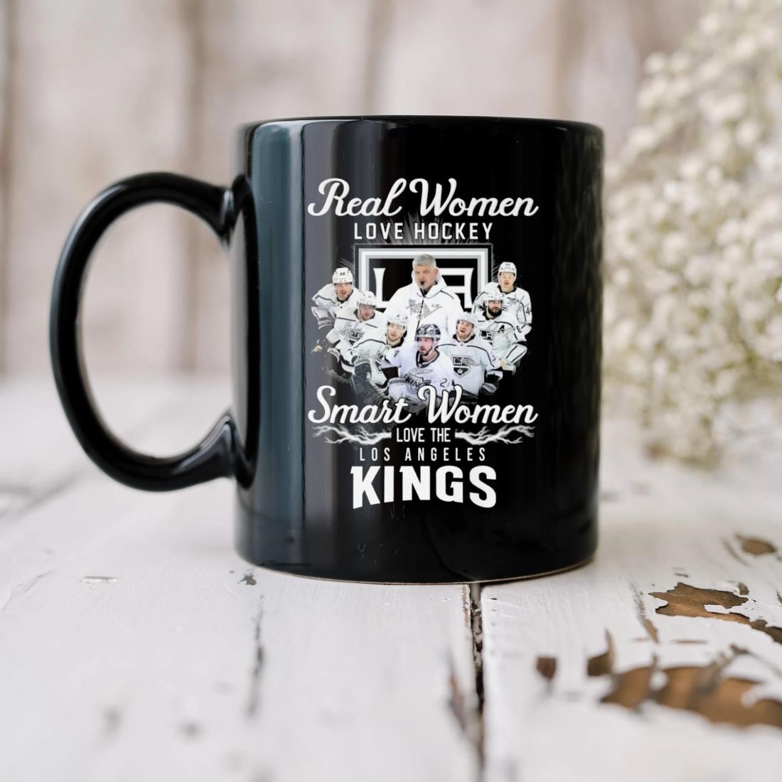 Real women love hockey smart women love the los angeles kings
