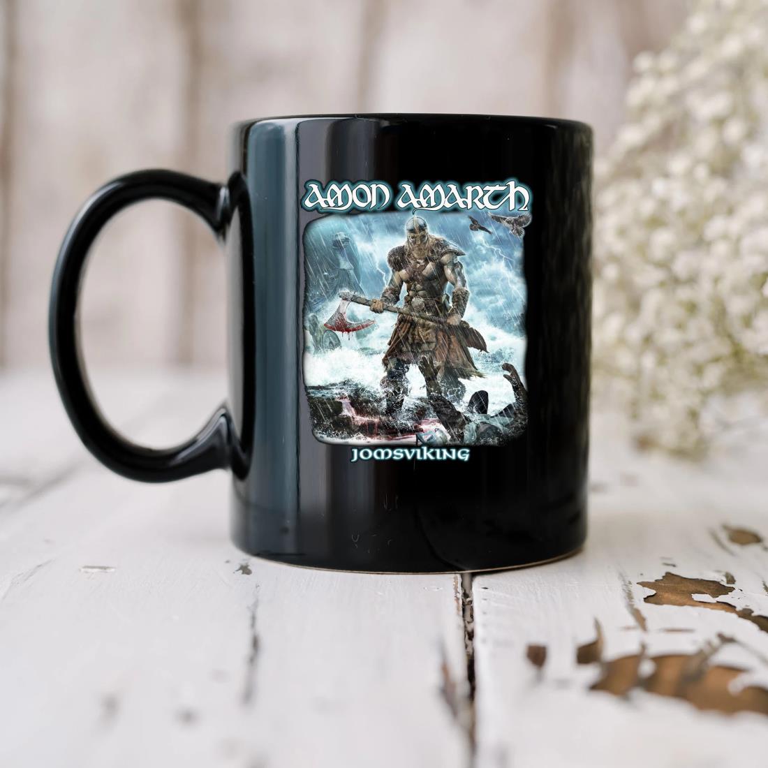 Amon Amarth Jomsviking Death Metal Children Of Bodom Amorphis Mug biu