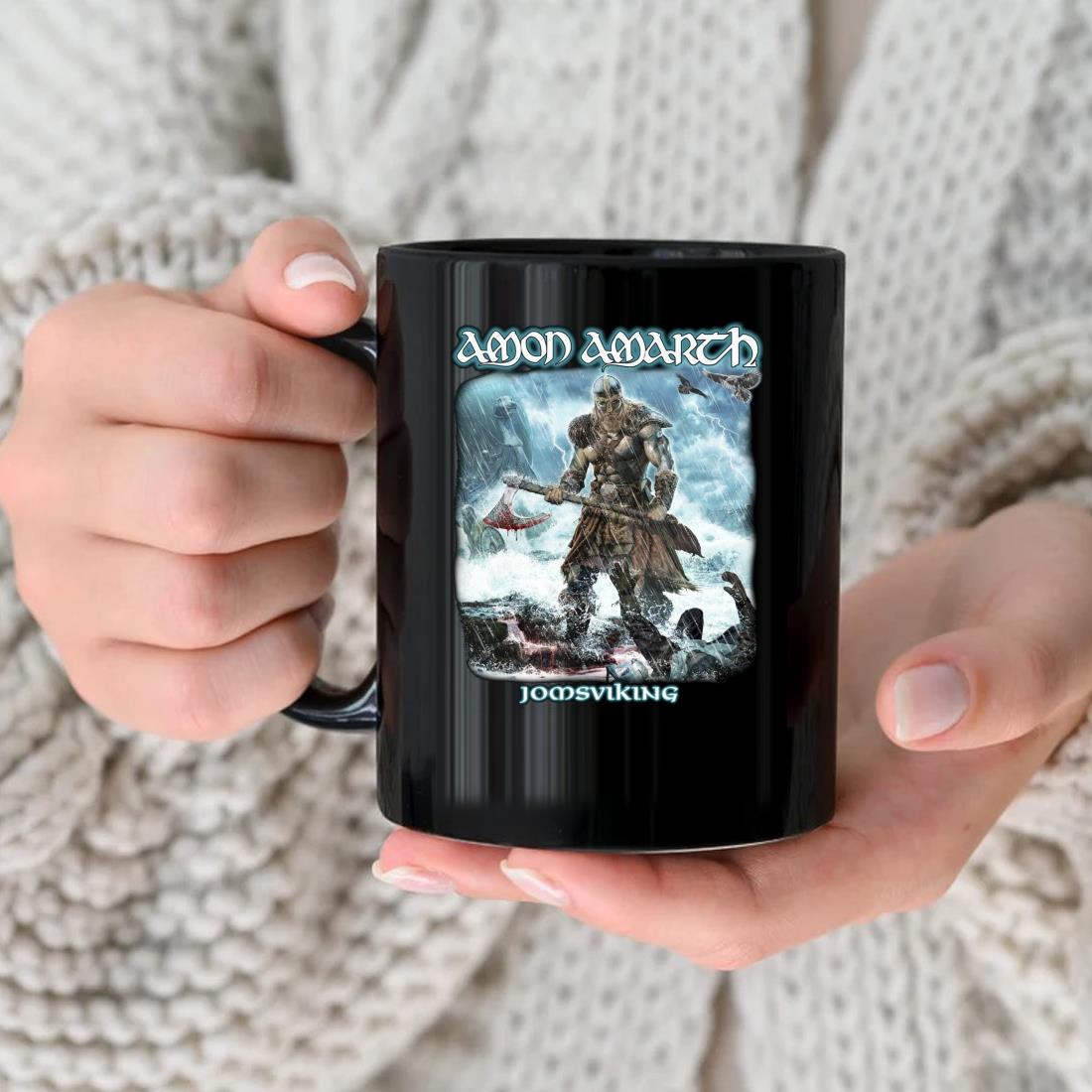 Amon Amarth Jomsviking Death Metal Children Of Bodom Amorphis Mug