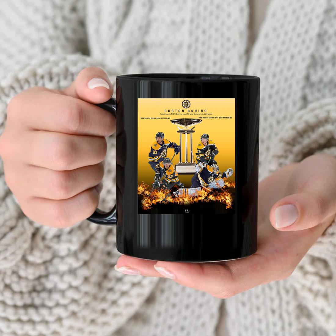 Boston Bruins Final Regular Season Record 2023 Mug