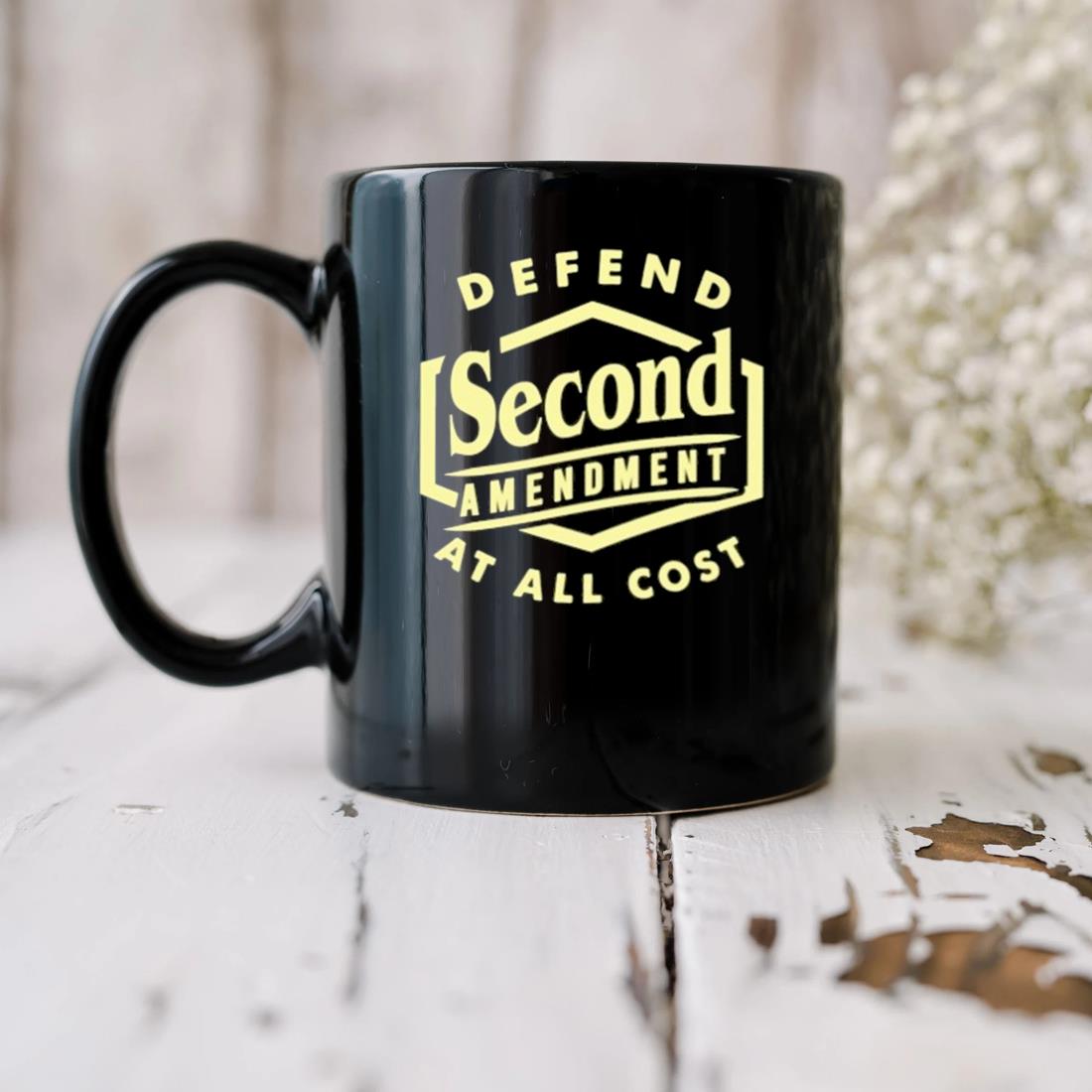 Defend Second Amendment At All Cost Mug