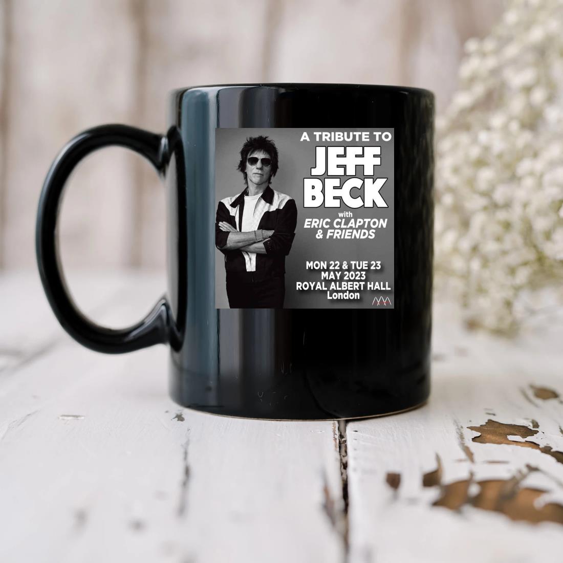 Eric Clapton And Friends Announce All-star Jeff Beck Tribute Concerts Mug