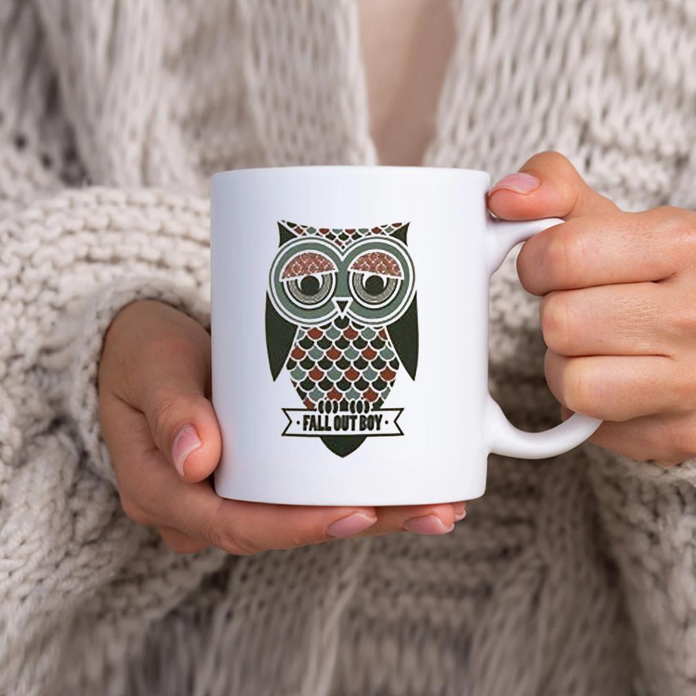 Fall Out Boy Owl Mug hhhhh