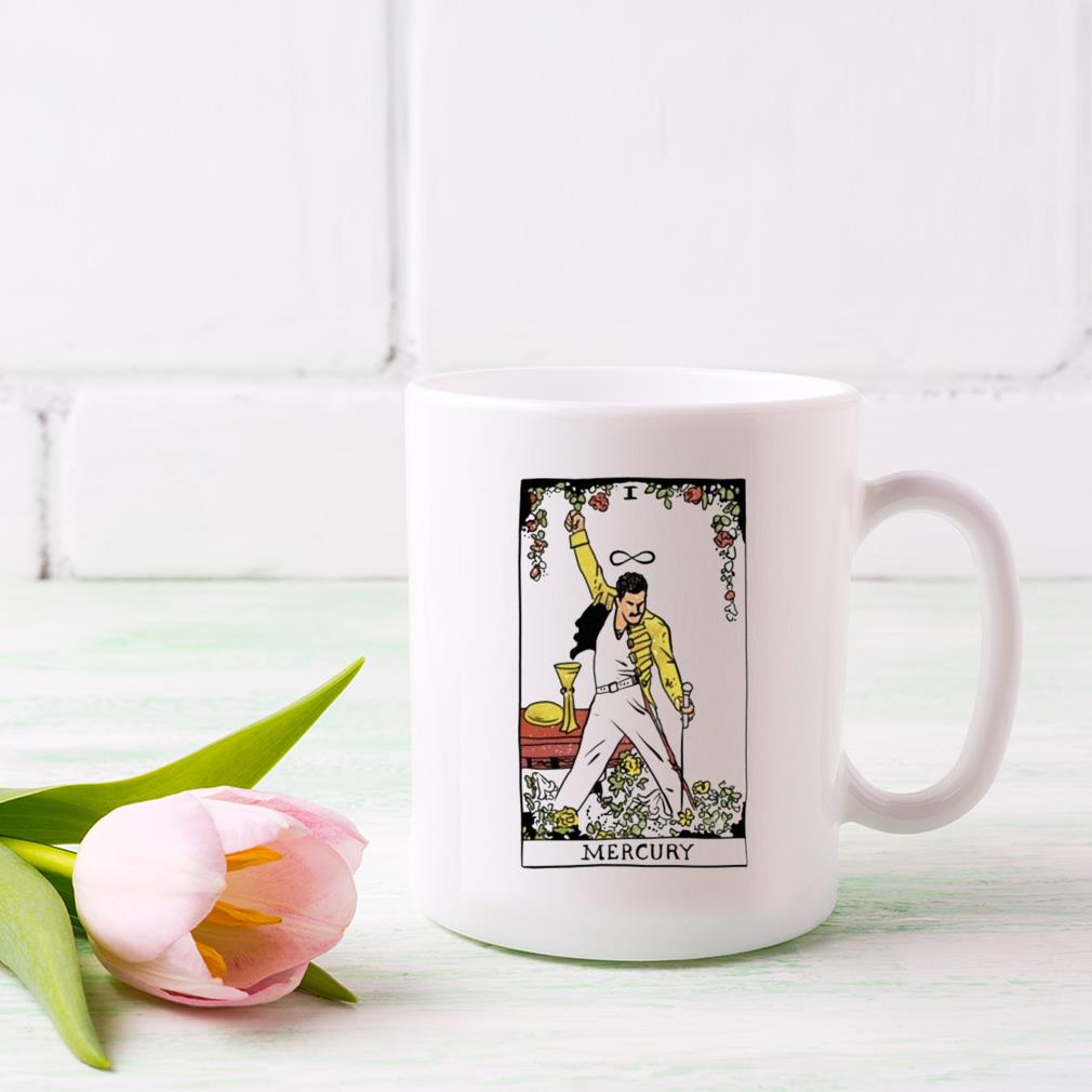 Freddie Mercury Tarot Card Clothing Queen Rock Band Art Mug