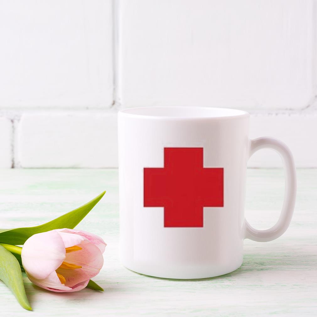 Friends Tv Show Rachel Red Cross Symbol Mug