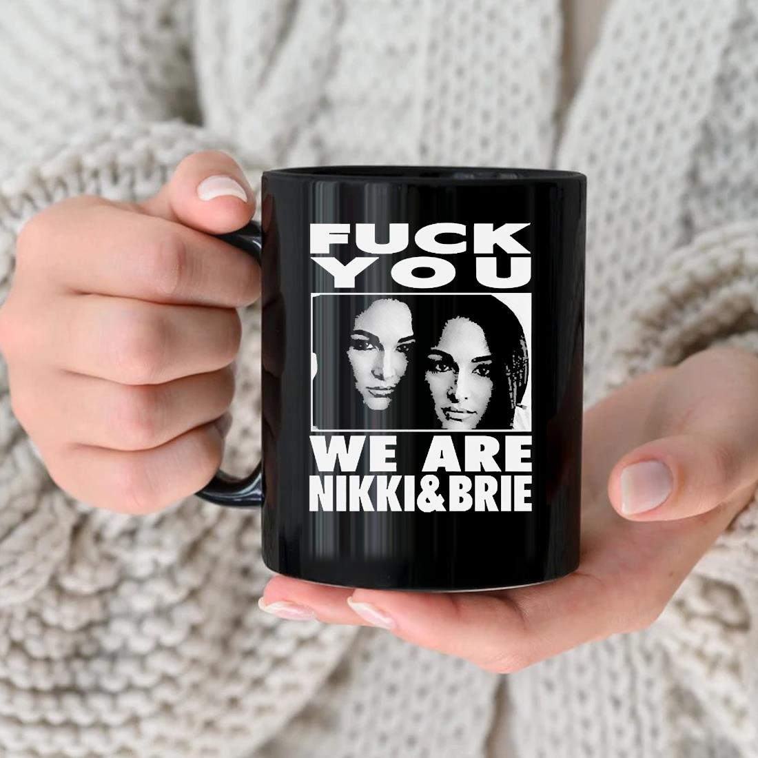 Fuck You We Are Nikki And Brie Bella Mug nhu
