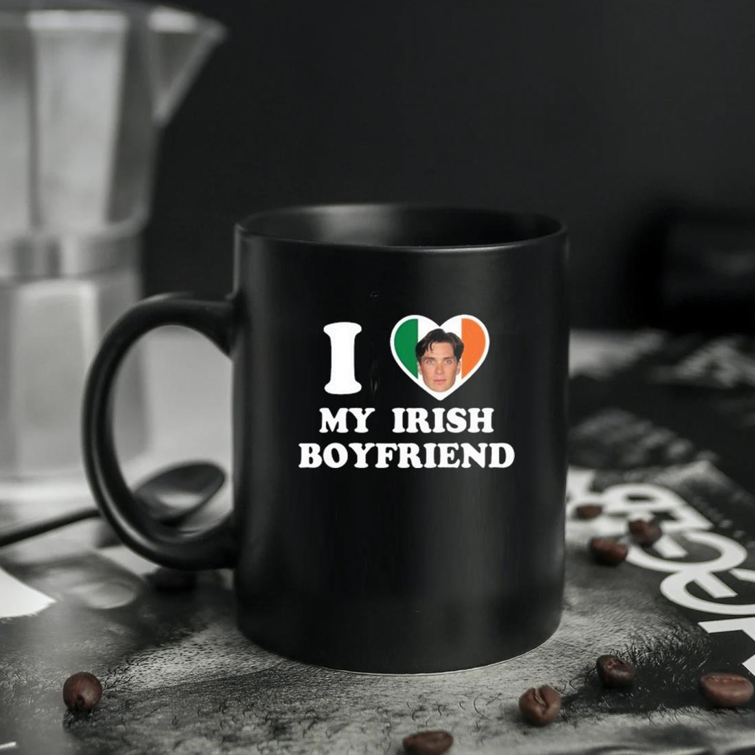 I Heart My Irish Boyfriend Cillian Murphy Mug ten