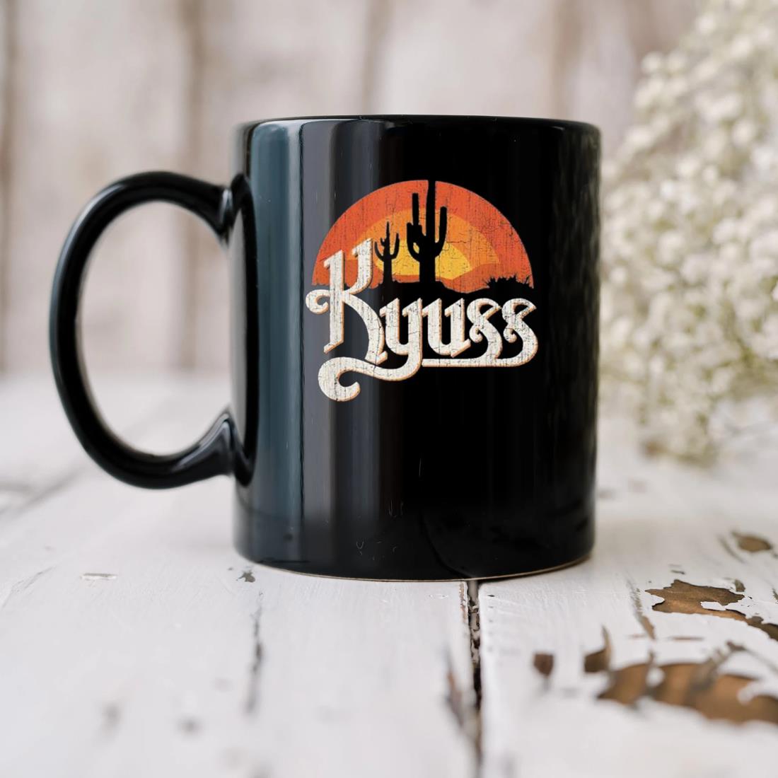 Kyuss Sunset 1987 Mug biu