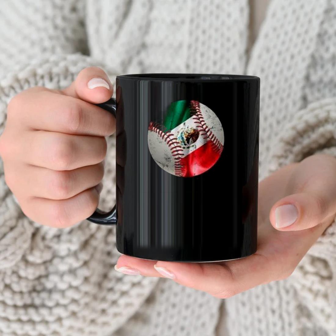 Mexico Baseball Flag Mexican Mug