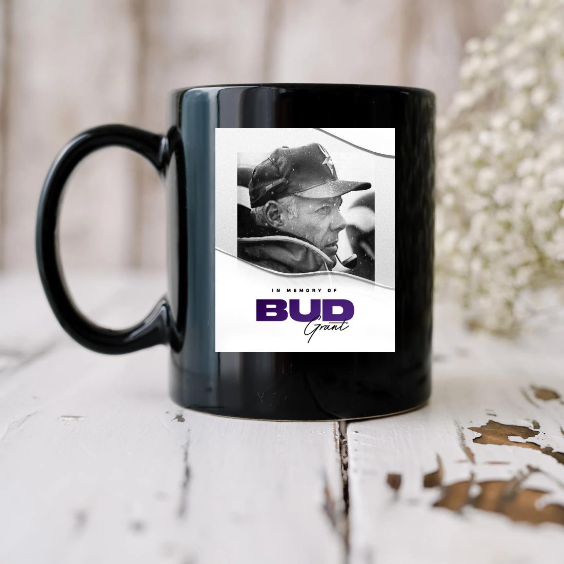 Minnesota Vikings In Memory Of Bud Grant 1927 2023 Mug