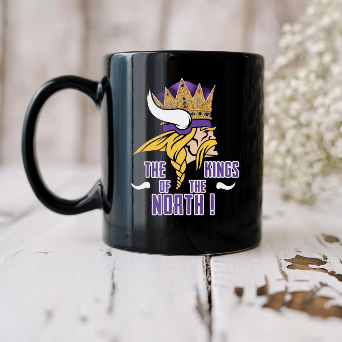 Minnesota Vikings The Kings Of The North Mug