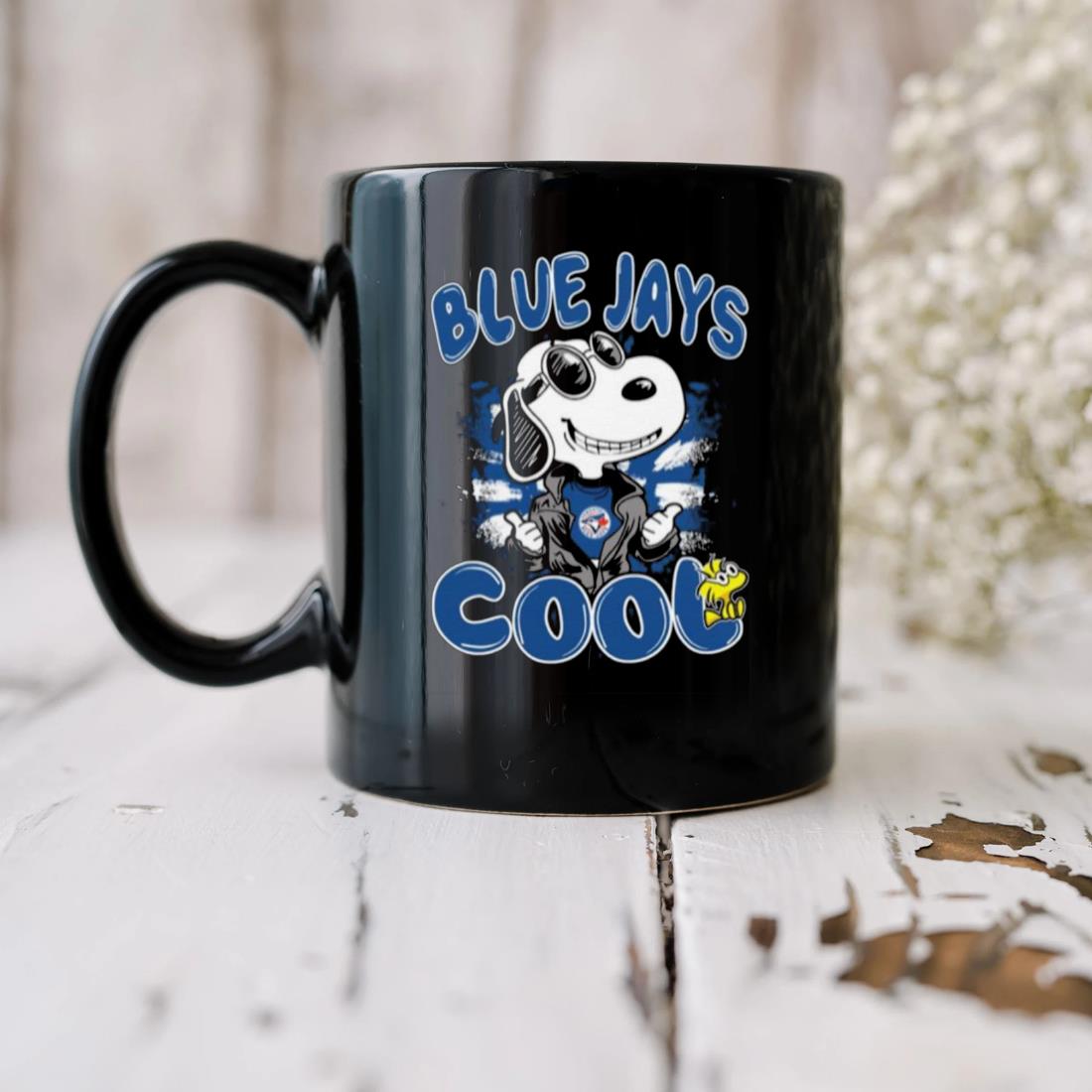 Mlb Baseball Toronto Blue Jays Cool Snoopy Mug biu