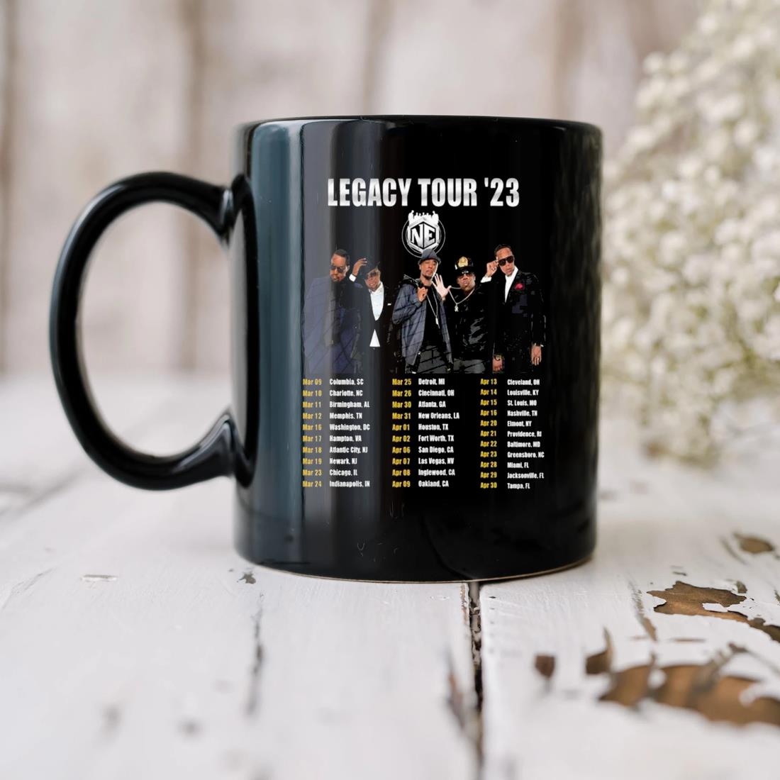 New Edition Signature Legacy Tour '23 Mug