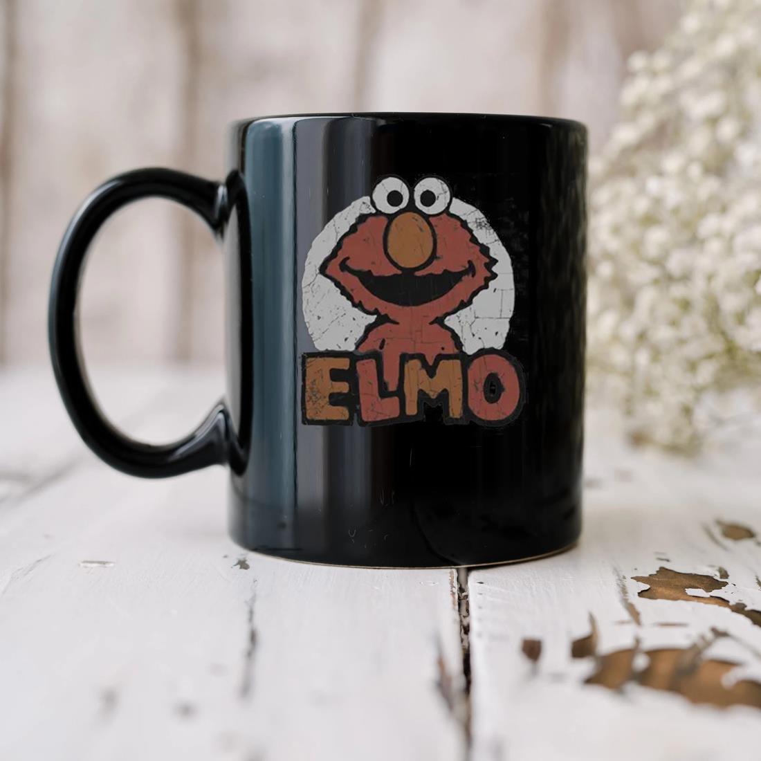 Sesame Street Elmo Name Mug
