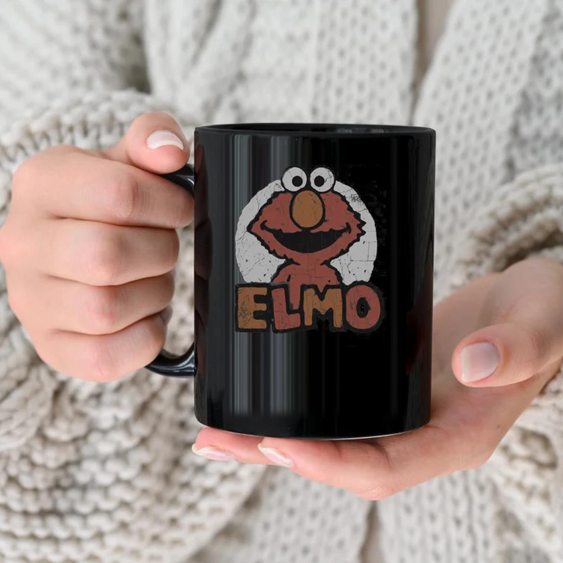 Sesame Street Elmo Name Mug nhu