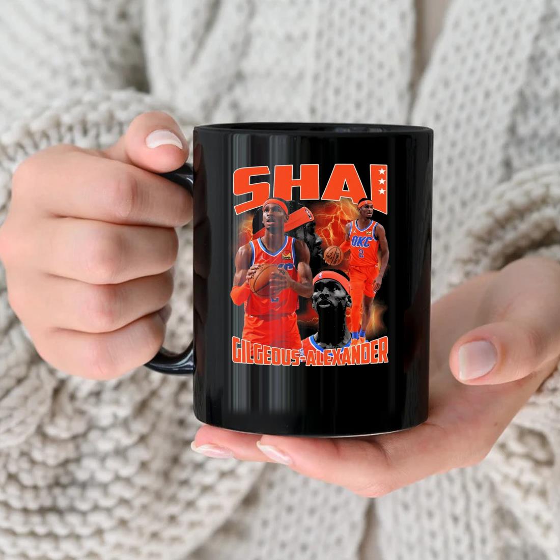 Shai Gilgeous-alexander Vintage Mug