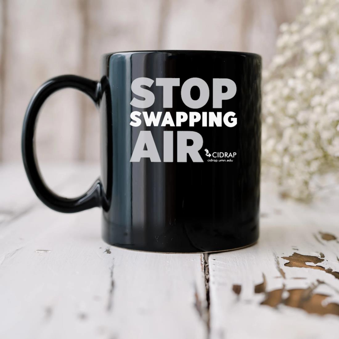 Stop Swapping Air Mug