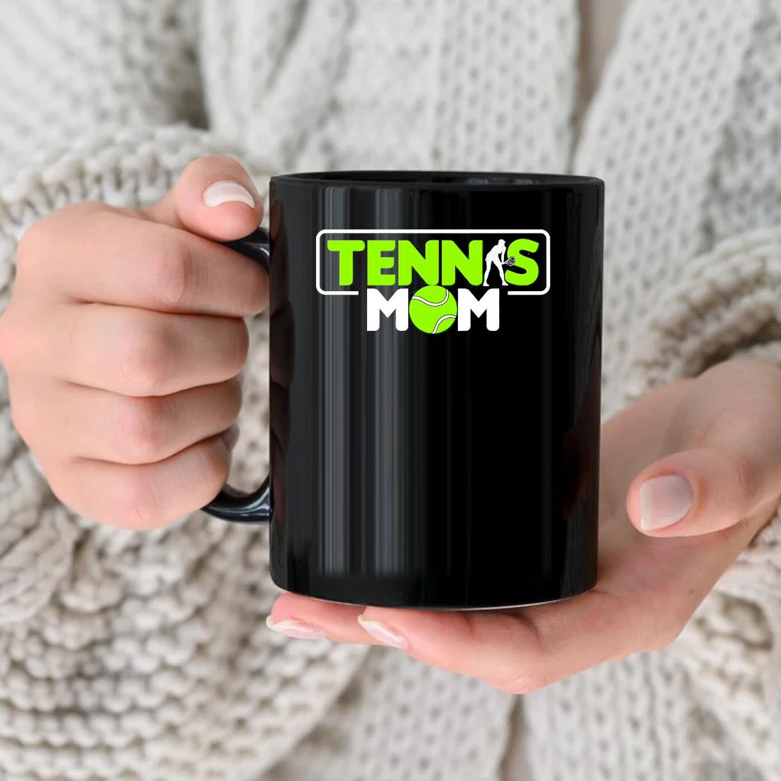 Tennis Mom Cute Gift Mug nhu
